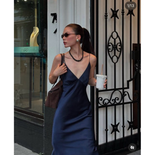 Đầm Lụa 2 dây Form dài (Có Mút)