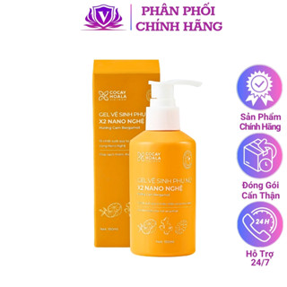 Dung Dịch Vệ Sinh Nữ Giới X2 Nano Nghệ 150g – Cỏ Cây Hoa Lá, Làm Sạch, Giảm Ngứa, Thơm Mát Dịu Nhẹ