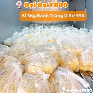 3Kg Bánh Tráng Phơi Sương Ủ Bơ Loại Ngon Không Mặn Không Chua GIÁ SỈ ĐẠI ĐẠI FOOD