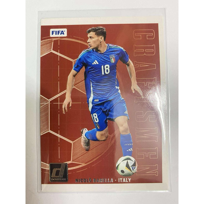 Thẻ bóng đá #L380 Nicold Barella Italia Panini Donruss 2024/25