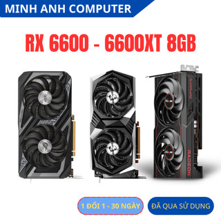  Card màn hình RX 6500 6500XT 6600 6600XT 8GB MSI ASUS SAPPHIRE MSI ARMOR GAMING X ASROCK 