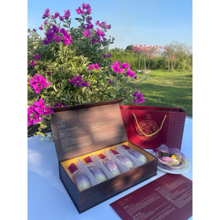 Trà sen Tây Hồ sấy thăng hoa- Hộp 5 bông làm quà tặng