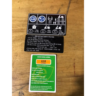 tem thông số xe sh 2020-2025