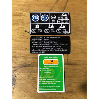 tem thông số xe sh 2020-2025