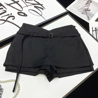 Beos Bigsize Chân váy giả quần phong cách Âu Mĩ cạp trễ kèm  thất lưng cho nữ bigsize 60-90kg