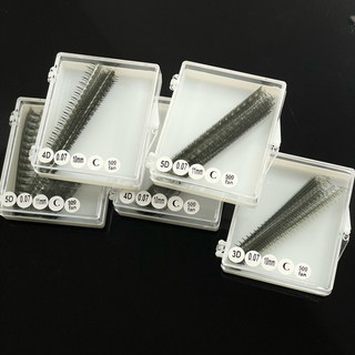 Mi Fan Volume 3D chân nhỏ sợi mi mềm,hút keo