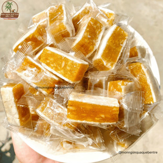 Kẹo khóm dừa non ít đường, chua chua, ngọt ngot, thơm ngon tự nhiên - Đặc sản Bến Tre