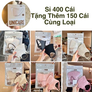 [Sỉ 400 Cái Tặng 150 Cái] Khẩu trang 6D PRO UNICARE, hàng cao cấp chính hãng UNI MASK Unicare vn