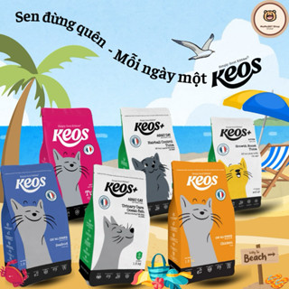  350g Thức ăn hạt cho mèo KEOS KEOS+ 