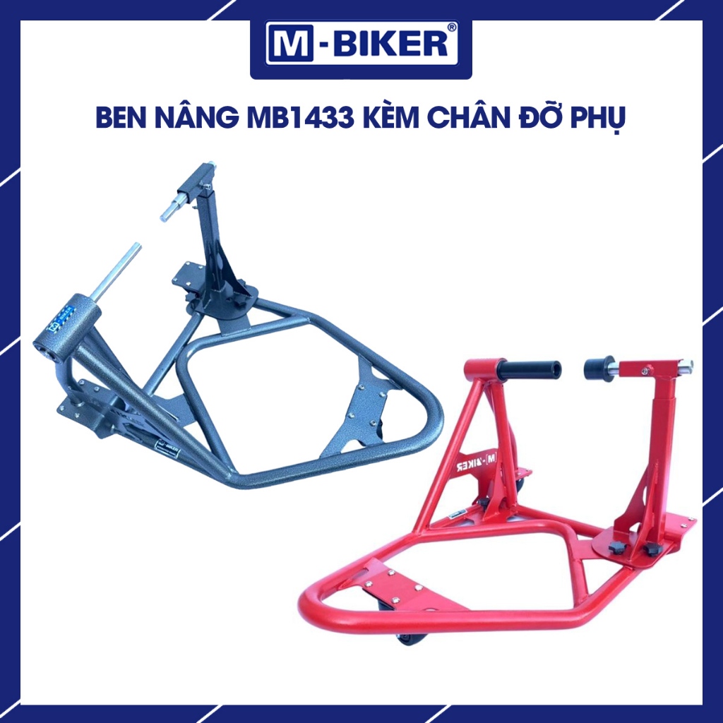 Ben nâng di chuyển MB1433 cho xe Ducati/GS1250/GSA1250 có tay đỡ phụ, Ben nâng xe PKL Mbiker