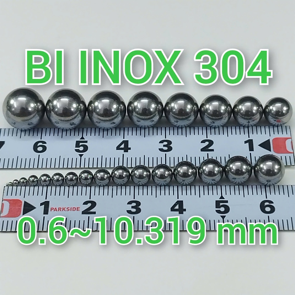[SUS304] Bi thép không gỉ inox 304 size 0.6~10.319 mm dùng trong thiết bị y tế, thực phẩm, linh kiện điện tử, đánh bóng