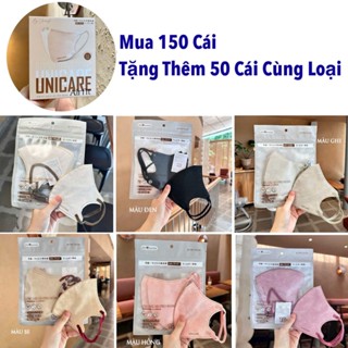 [MUA 150 CÁI TẶNG 50 CÁI] Khẩu trang 6D PRO UNICARE, hàng cao cấp chính hãng UNI MASK