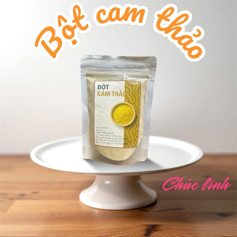 bột cam thảo dưỡng da