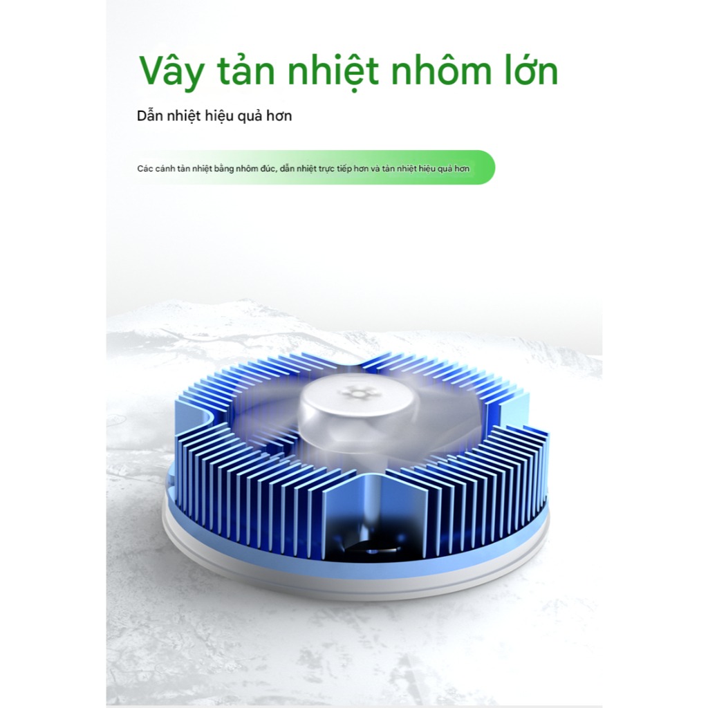 Piva B2 | Piva B3 Quạt tản nhiệt sò lạnh điện thoại thế hệ mới làm lạnh đóng băng hỗ trợ tăng fps liên quân PUBG | BigBuy360 - bigbuy360.vn