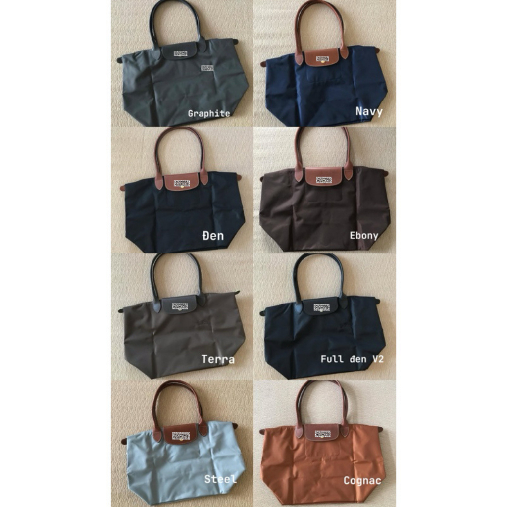 [CHẤT LƯỢNG CAO] Túi Tote LC có thêu logo GẤP GỌN M L cao cấp đi học/ làm - có bán lót túi | BigBuy360 - bigbuy360.vn