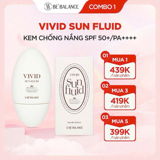  Kem chống nắng xịn xò Vivid Sun Fluid BeBalance - hanabeauty88 