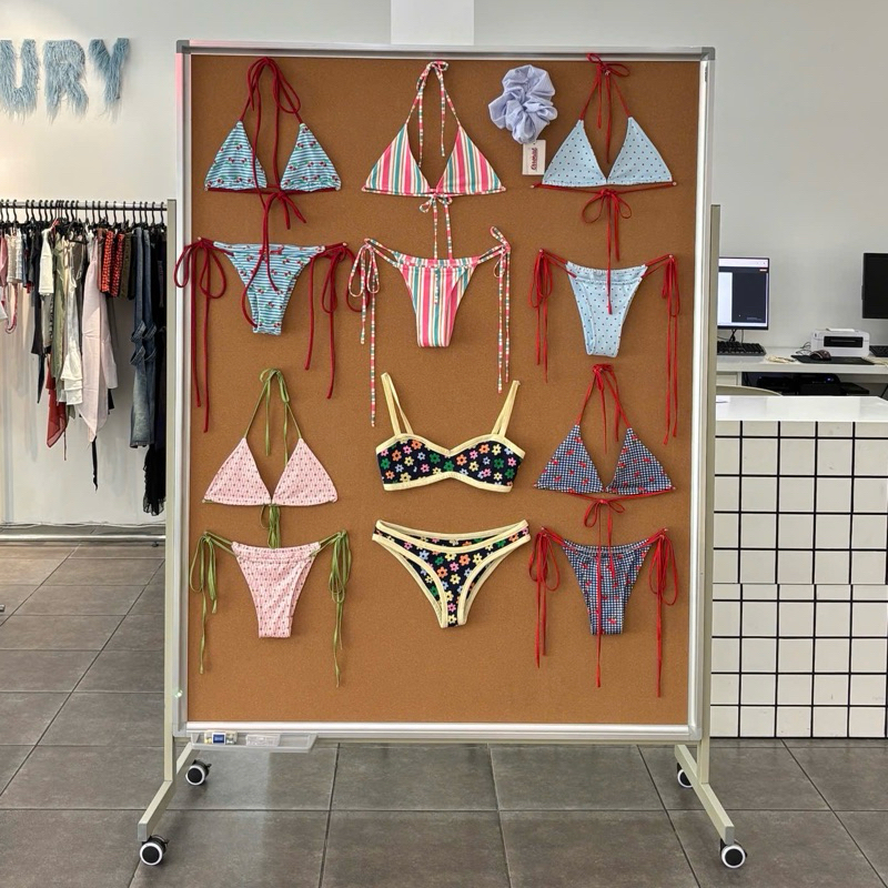 Set bikini ERRORIST hoạ tiết đi biển mùa hè