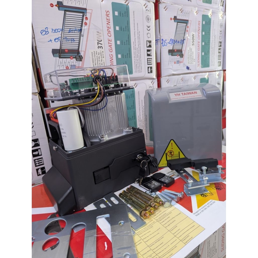 Khiển Motor cửa cổng lùa YH800kg có bộ điều khiển wifi