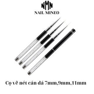 Cọ nét cán đá vẽ móng cao cấp 3 sizes (7mm; 9mm; 12mm)- phụ kiện làm nail