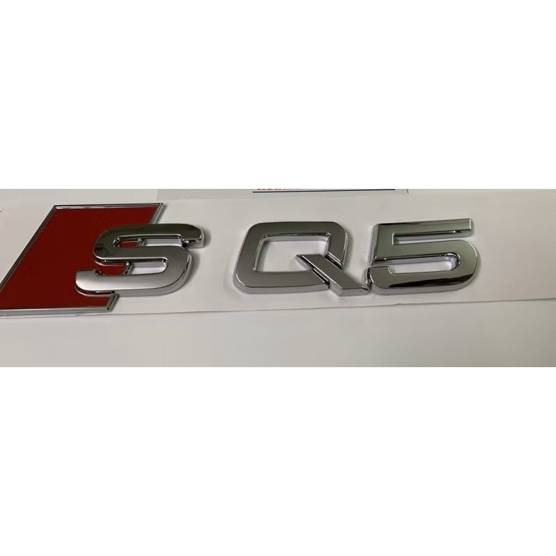 Chữ Tem dán Audi Q5 - SQ5 audi - logo SQ5 audi