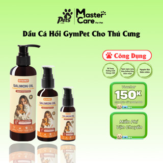 Dầu Cá Hồi Giảm Rụng Lông GymPet Cho Chó Mèo Giúp Đẹp Da Mềm Mượt Lông Ăn Ngon Bổ Não Chắc Xương