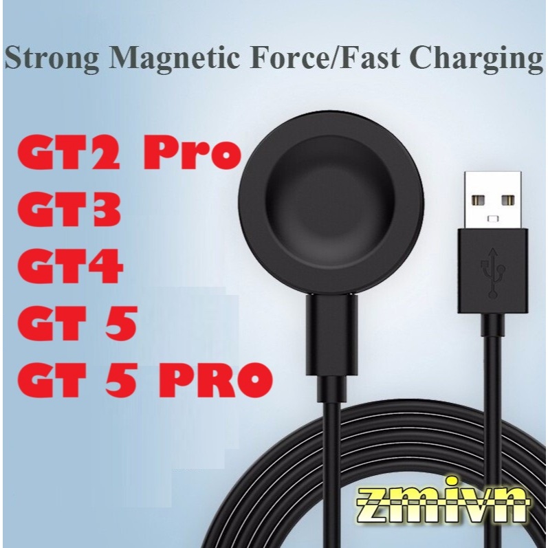 Dây sạc từ tính cho Huawei GT5 Pro 42mm, GT5 Pro 46mm GT4 GT3 GT3 SE