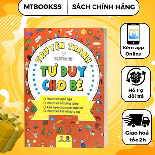 Sách - truyện tranh tư duy cho bé
