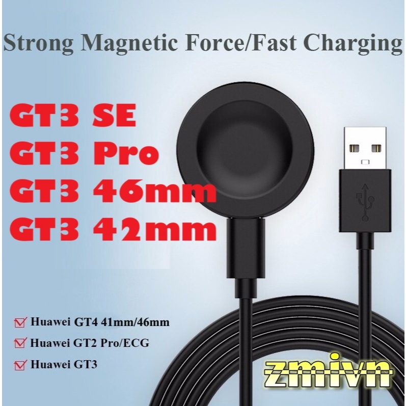 Bộ sạc nhanh cho Huawei Watch GT3 SE , GT3 Pro , GT3 46mm 42mm