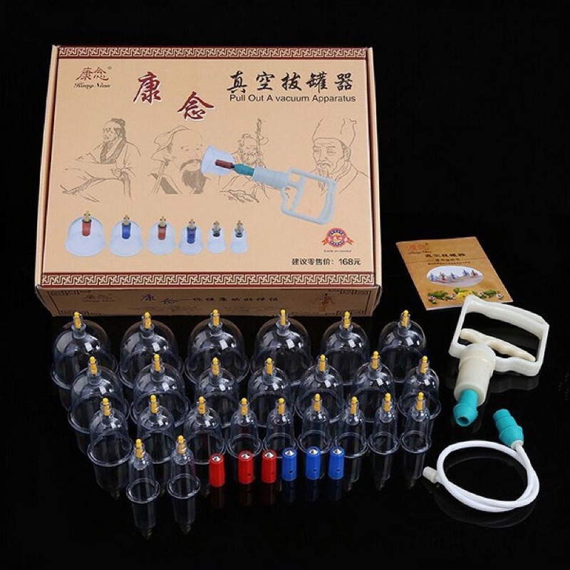 Bộ Giác Hơi Không Dùng Lửa 12 Cốc