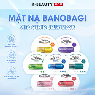 Mặt Nạ BANOBAGI PREMIUM Vita Genic Jelly Mask Giúp Trắng Sáng, Cấp Ẩm, Chống Lão Hóa Cho Da 30ml
