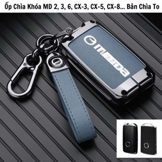Ốp Chìa Khóa CX-3, CX-30, CX-5, CX-8 – Bọc Chìa Khóa M2, 3, 6 Hợp Kim Cao Cấp Chìa To