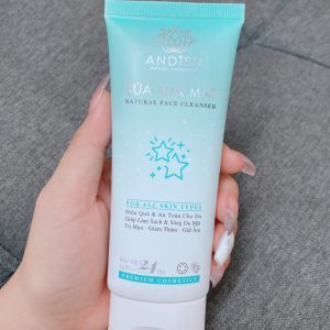 Sữa rửa mặt ANDISU sáng da, sạch mụn nhờn giữ ẩm Andisu 100ml