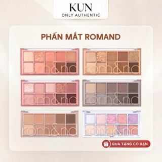 Bảng mắt Romand Better Than Eyes 10 ô Lên Màu Chuẩn Nhũ Lấp Lánh