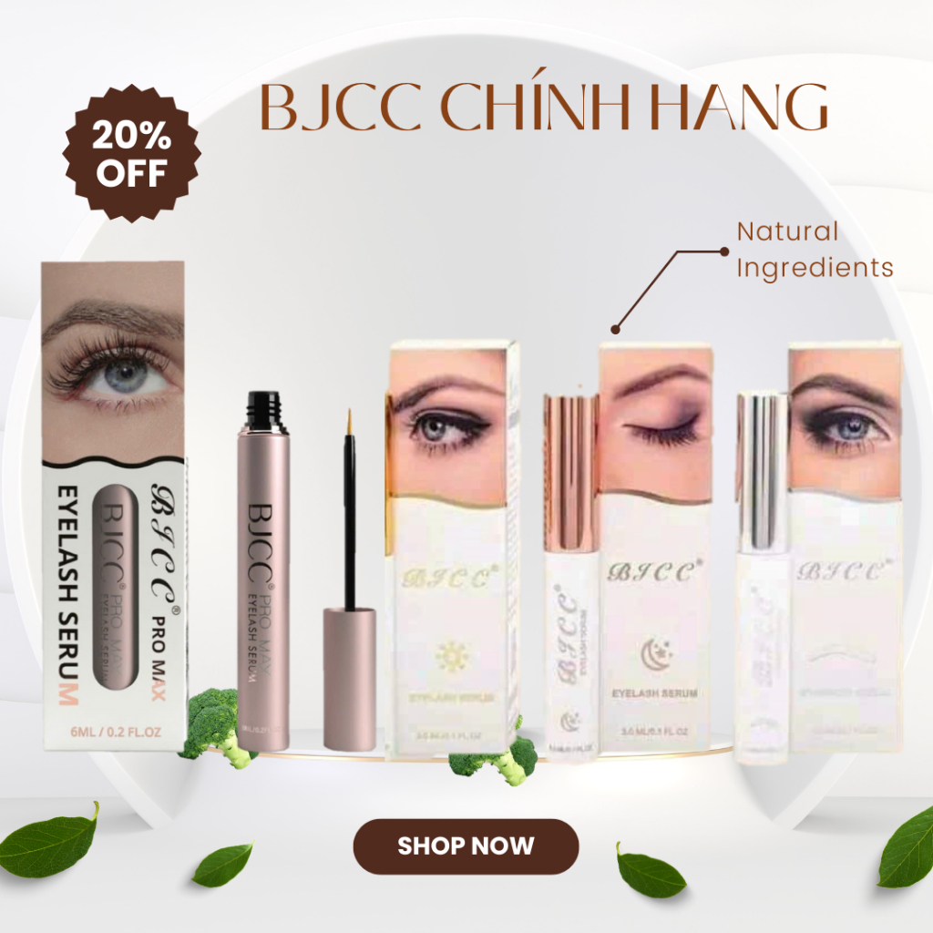 [Chính Hãng có Ủy Quyền Thương Hiệu] SERUM Dưỡng Mi Mày BJCC