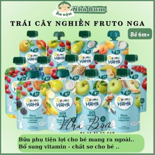 Trái Cây Nghiền Hoa Quả Nghiền Fruto/ ARYWA AGUSHA Nga bé 6m+