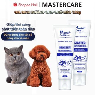Gel Dinh Dưỡng Bổ Sung Vitamin Cho Chó Mèo Hỗ Trợ Các Bệnh Về Đường Tiêu Hóa MASTERCARE For Pet 120g