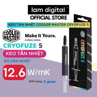  Keo Tản Nhiệt Cooler Master Cryofuze 5 Dành Cho CPU GPU Máy Tính - Kem Tản Nhiệt Chính Hãng 