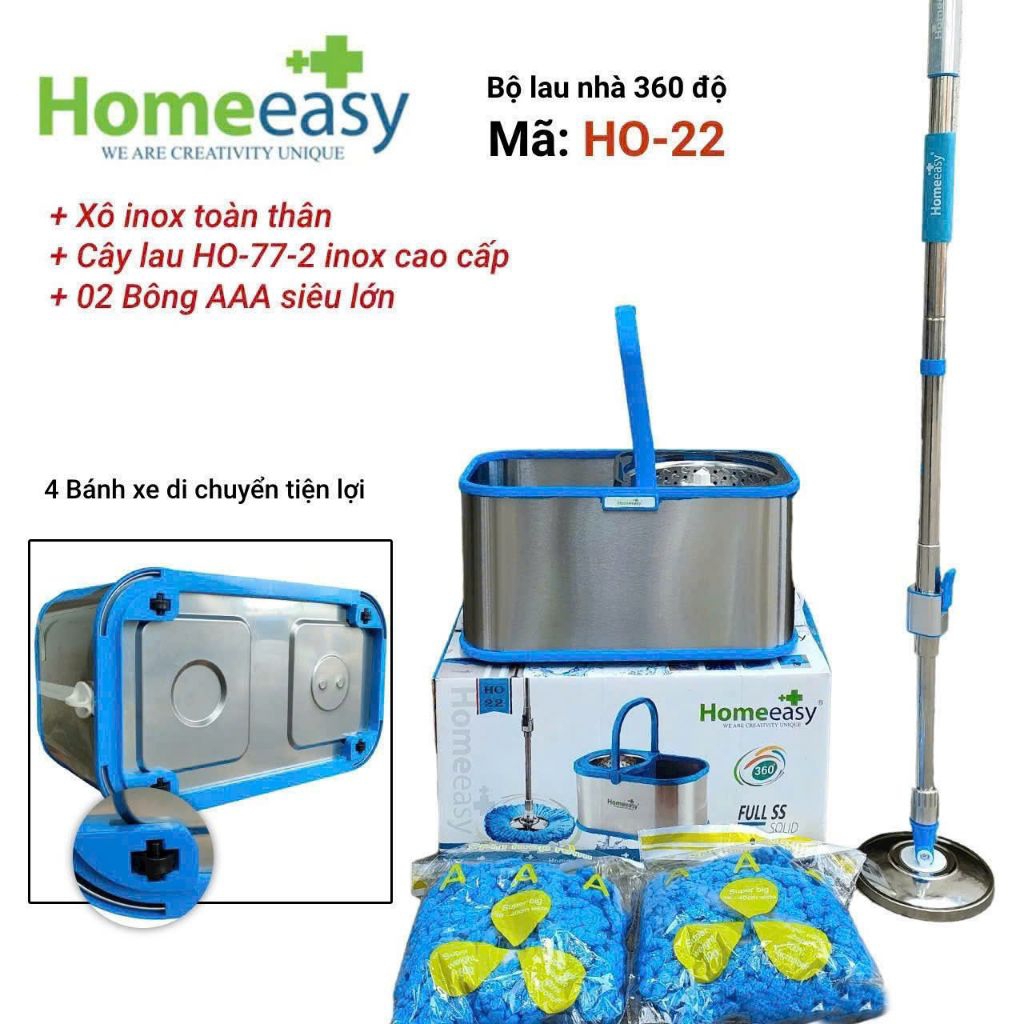Bộ lau nhà Homeeasy cao cấp