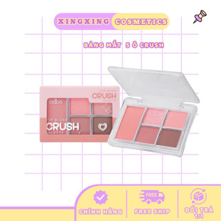 [HỎA TỐC]ODBO Bảng Mắt 5 Ô Odbo Nhũ Lì, Trong Suốt bảng Phấn Mắt Thái Lan 4,8g XINGXING.COMSMETICS