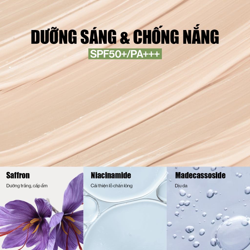 Phấn nước GLAMRR Q LONG WEAR DD CUSHION - SPF50+/PA+++ (1 lõi 13g) | BigBuy360 - bigbuy360.vn