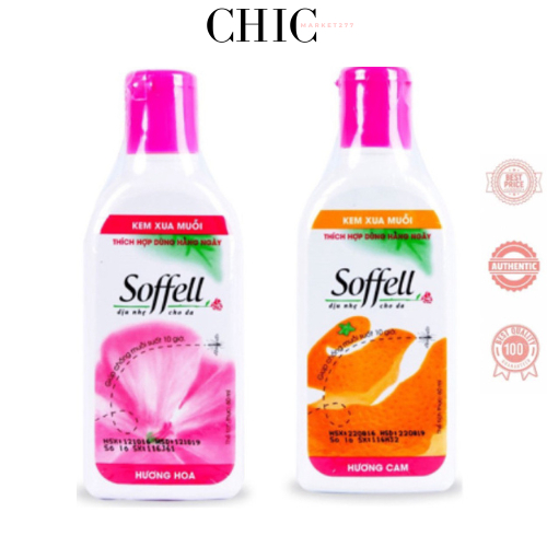 [Chỉ Bán Chính Hãng] (Chống muỗi 8h) Xịt, Bôi Chống Muỗi Soffell hương hoa , Hương Cam Chính Hãng