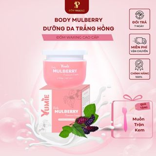 [TẶNG MUỖNG TRỘN KEM] KEM BODY DÂU TẰM YUMIE DƯỠNG DA TRẮNG HỒNG, CHỐNG NẮNG HỘP 250GR