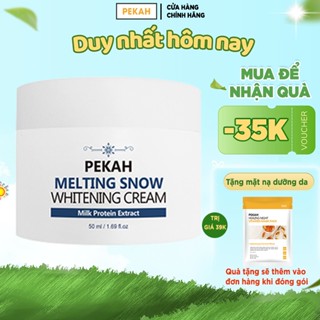 Kem Dưỡng Trắng Nâng Tone Da PEKAH Melting Snow Whitening Cream 50ml