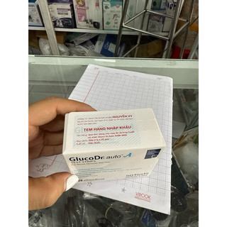 Que thử đường GlucoDr.auto A (50 que) date 12/2026