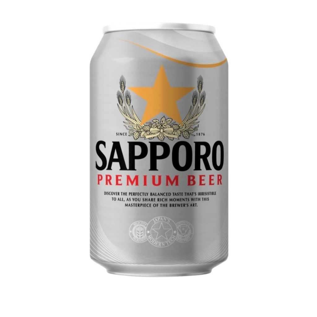 Bia Sapporo premium Lon 330ML