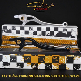 Tay thắng đĩa nhôm CNC GH Racing V2 gắn Future Led, Wave a 110