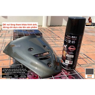 Sơn xịt Samurai màu Xám Mờ - H749 (400ml)