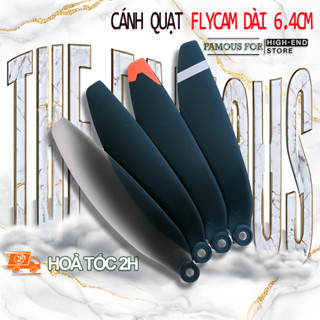 Cánh quạt flycam 6.4cm thay thế, cánh flycam mini kích thước 6.4cm, cánh quạt thay flycam size nhỏ