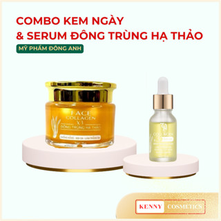 Combo Kem Ngày Đông Trùng Hạ Thảo + Serum Collagen X3 - Mỹ Phẩm Đông Anh