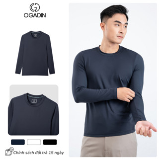 Áo Giữ Nhiệt - Áo Thun Body OGADIN Cho Nam Cổ Tròn Dáng Ôm Co Giãn Và Thấm Hút Tốt OGADIN OGN001 
